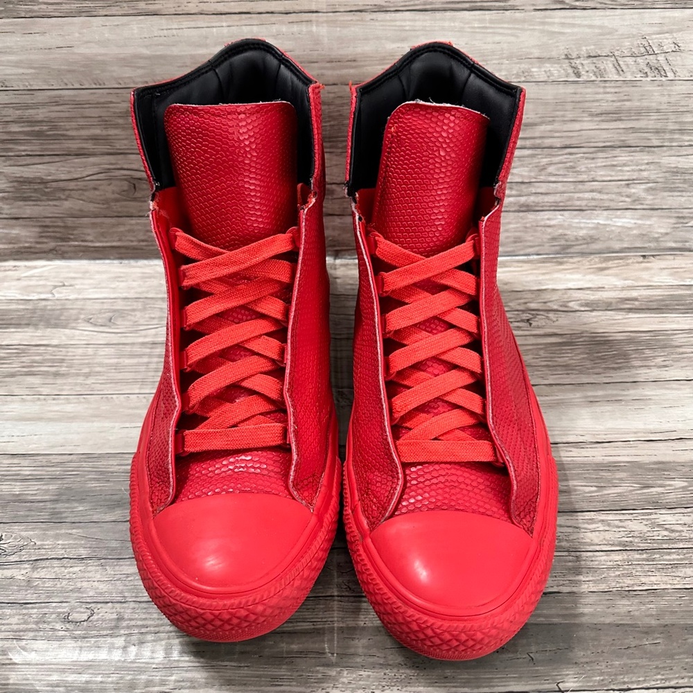 Converse Ctas Alpha Mens Size 13 Red Python Print… - image 3